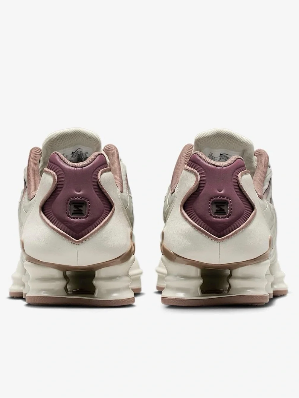 NEW Nike Women’s Shox Sneakers - Cream & Mauve Rose